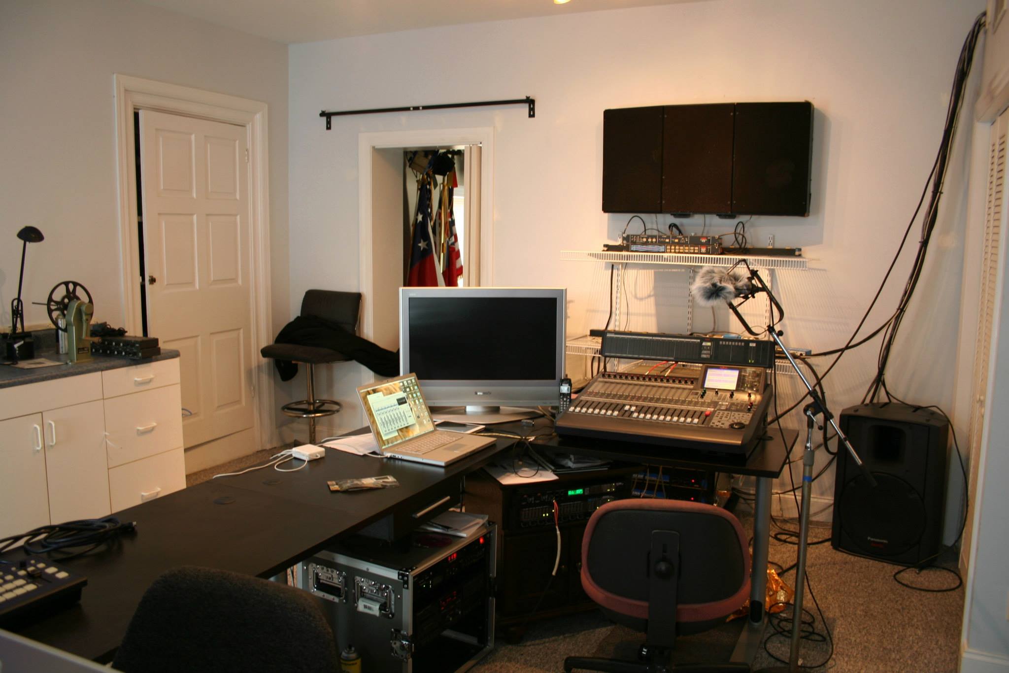 Audio control room